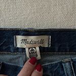 Madewell Super Wide Leg Jeans in Concho Wash, Size 24 Photo 6