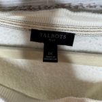 Talbots  Pleated Shoulder Crewneck Pullover with Sequin Stars 1X Photo 2