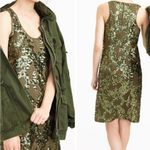 J.Crew  green sequin iridescent dress size 00 Photo 2
