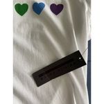New Prince Peter Collection Rainbow Hearts Pride White T Photo 5