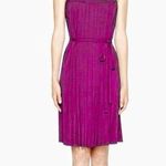 Tory Burch Jacqueline Pleated Bead-Strap Dress size S Photo 0