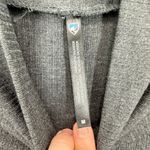 Kuhl Women's Gray Ribbed Long Sleeve Mockneck Top Knit Shirt Hiking Outdoors Photo 2