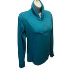 Ralph Lauren Polo  Golf 1/4 Zip Jacket Turquoise Blue Sz S Golf Active Top Sporty Photo 2