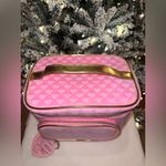 Juicy Couture Pink Velour Heart Makeup Train Case + Jewelry Organizer – NWT Photo 1