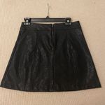 Forever 21 Shimmer Leather Skirt Photo 4