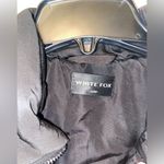 White Fox Boutique S/M Women’s Black Puffer Vest Mid Length Photo 3