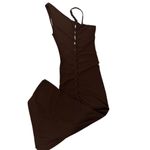 Aya Muse‎ Birch Dress in Chocolate Brown Size L Photo 2