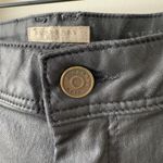 Burberry  Brit Westbourne Skinny Ankle Pants Faux Leather Zip Button  5-Pocket 32 Photo 13