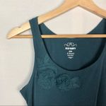 Old Navy Y2K Green Rose Detail Cotton Tank Top XS Photo 2