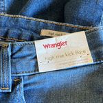 Wrangler NWT  High Rise Kick Flare Jeans Distressed SZ-10 Photo 7
