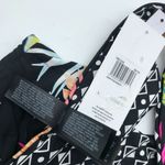 Hurley  Reversible Bikini Bottoms Moderate Coverage Floral Black Pink Size S Photo 7