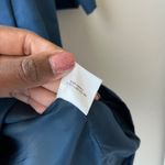 Ann Mashburn  Navy Blue V-Neck‎ 3/4 Sleeve Shift Mini Dress Women’s Size Medium Photo 11