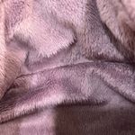 Free Country  Reversible Quilted Puffer Vest Women’s S Purple Faux Fur Full Zip Photo 2