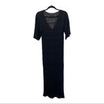 ZARA #156  black knit maxi dress Photo 2