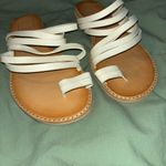 Dolce Vita Nelly Off White Leather flat sandals Sandals Photo 2