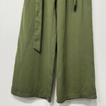A New Day Paper Bag Wide Leg Pants Women’s Size Small Green Photo 3