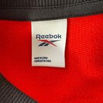 Reebok Women's Long Sleeve Crewneck Cropped Red/Black Sweatshirt Size S Small Photo 6