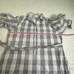 Baum und Pferdgarten LONG LANTERN SLEEVE AUBREE SHIRTDRESS WITH BELT SIZE M Blue Photo 6