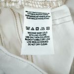 Free People | Destroyed Distressed Skinny Ankle Jeans White Tan Topstitch | 26 Photo 7