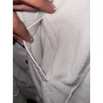 Nike Hoodie Y2K VTG Gray Tag Women's XS White Terry Cloth Button Sweatshirt Photo 6