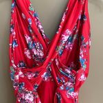 Modcloth Lauren Floral Plunge One Piece Swimsuit Size 1X Photo 7