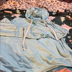 Sky Blue Casual Hoodie 2XL Size 2X Photo 0