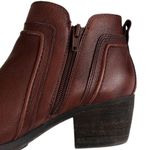 EUC Rockport Leather Ankle Boots Brown Size 7 Photo 4