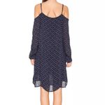 Cloth & Stone  Women’s Anthropologie Shirt Dress Navy‎ Top Size Medium NWOT Photo 2