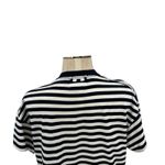 Derek Lam  10 Crosby‎ Tee Boxy Short Sleeve Stripe Layered Navy Blue White Large Photo 6