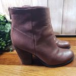 Arturo Chiang Women's Size 7 Brown At-Hadley Ankle Boots Photo 5