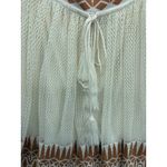 Ronny Kobo Women's Adina Mini Dress Geometric Pattern Tassel Bell‎ Sleeve Boho S Brown Photo 7