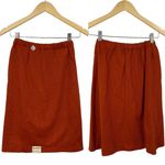 Vintage 60s 70s Korvettes Mini Skirt NWT Deadstock Ribbed Knit A Line Womens XS Photo 1