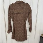 Liz Claiborne Animal Print Trench Coat Petite Photo 2