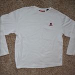 Miami university white long sleeve, marked as a boys xl fits a womens small Photo 0
