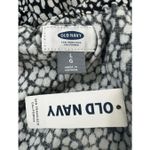 Old Navy Halter Ruffle Shorts Romper Jumpsuit Black & White Linen Size L Overlay Photo 8