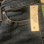 Seven7 NWT  Women's Sunset Bermuda Dark Wash Denim Shorts 4 Vacation Basic Travel Photo 2