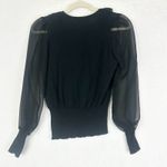 Charlotte Russe Vintage  Y2K Top Small Whimsigoth Fairy Witchy Sheer Sleeve Photo 1