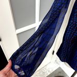 Fifteen Twenty  Sheer Long Sleeve Peasant V-Neck Silk Blouse XS Photo 2