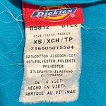 Dickies Teal Short Sleeve V-Neck Scrubs Top Photo 10
