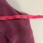 Ralph Lauren Lauren Mauve Ruffle Criss Cross Strap Dress - Size 0 Photo 4