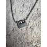 Brighton  Silver Engraved Necklace & Earring Jewelry Set Photo 1