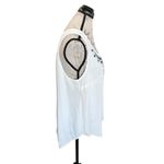 Three Pink Hearts Womens Blouse Sz XL Beaded Rhinestone Retro Hipster Boho Chic Photo 2