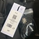 Dynamite  tube romper with jewel buttons in jet black Photo 4