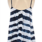 ZARA  Trafaluc Tank Cotton Flowy Nautical‎ Travel BOHO Size Small Resortwear Photo 0
