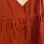 Abercrombie & Fitch Eyelet Red Tank Top with Tie Back Photo 1