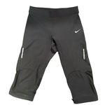 Nike Pro | Black Leggings Crop Long Bike Shorts With Pocket Size Small Photo 0