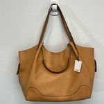 Sondra Roberts  Squared | Stone Vegan Leather Tote Satchel Shoulder Bag Photo 0