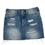 Aeropostale  Medium Wash Denim Mini Skirt Photo 1