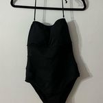 Victoria's Secret Victoria Secret One Piece Black Removable Straps-Size M Photo 0