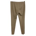 Akris  Punto Pants Womens 8 Tan Pull On Ankle Stretch Pleat Tapered Career 28.5" Photo 1